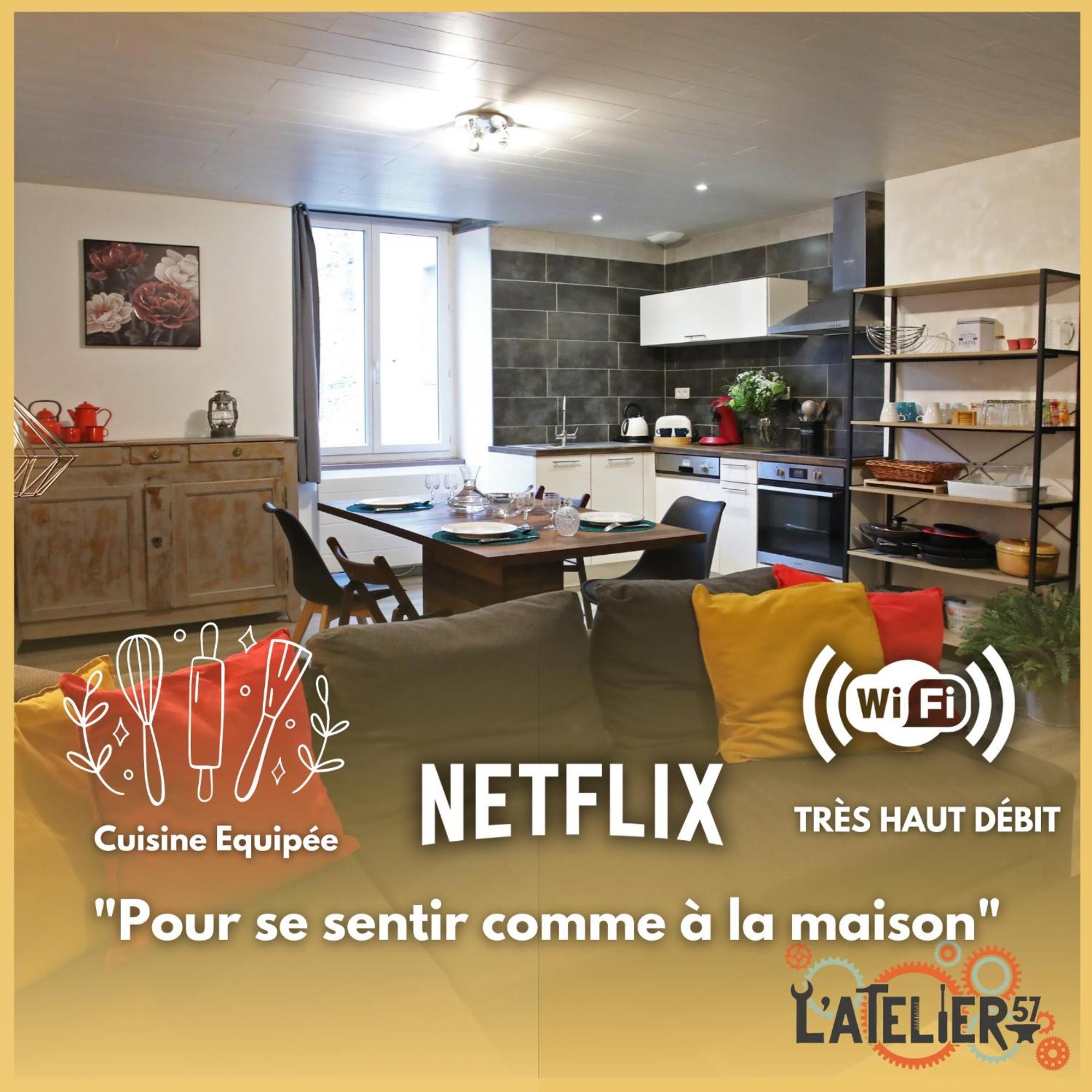 شقة L'Atelier 57 - Votre Meuble Authentique ! أربويس المظهر الخارجي الصورة