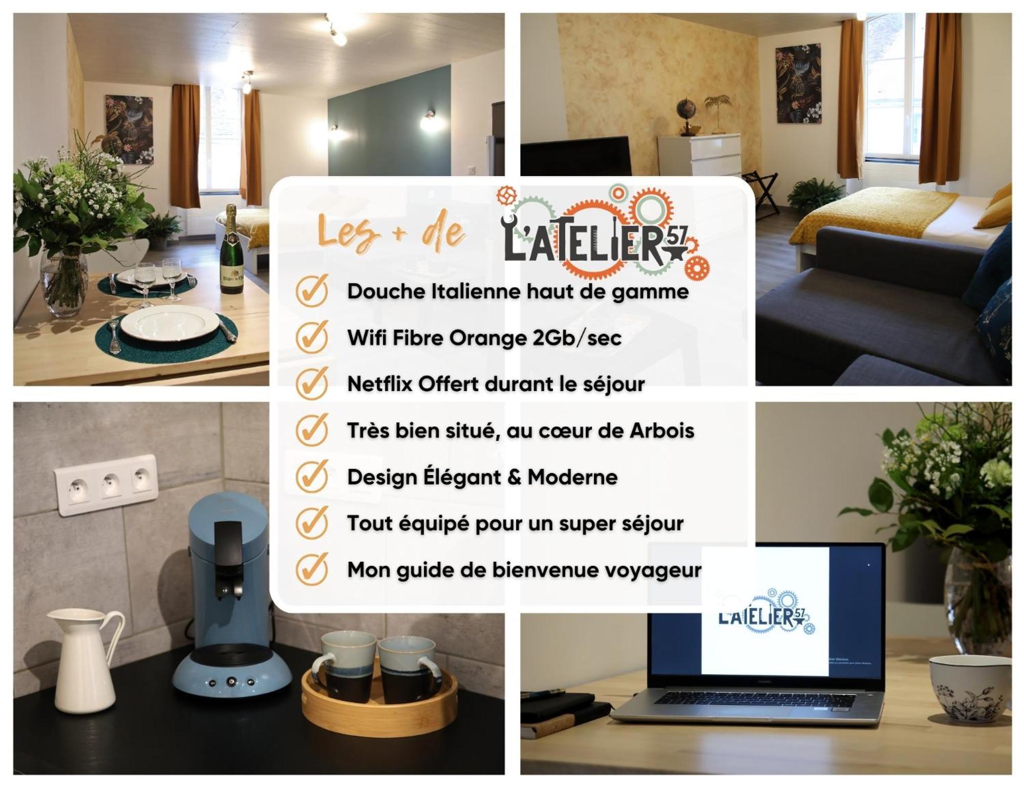 شقة L'Atelier 57 - Votre Meuble Authentique ! أربويس المظهر الخارجي الصورة